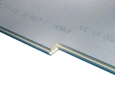 Panneau polyuréthane Thane® Sol 80 mm R= 3,70 (m²K)/W 1,0x1,2 m - 509699 - ACERMI 10-007-678 KNAUF
