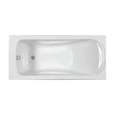 Baignoire acrylique rectangulaire FORIA 2 blanc 160x75cm - AQUARINE