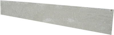 Plaque béton lisse ton pierre 192x25x3,5 cm MAUBOIS