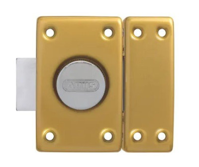 Verrou Classik bouton/cylindre 40 mm finition bronze ABUS