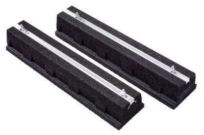 SUPPORT SOL CAOUTCHOUC 600 MM PAQUET DE 2 - 809536 ATLANTIC
