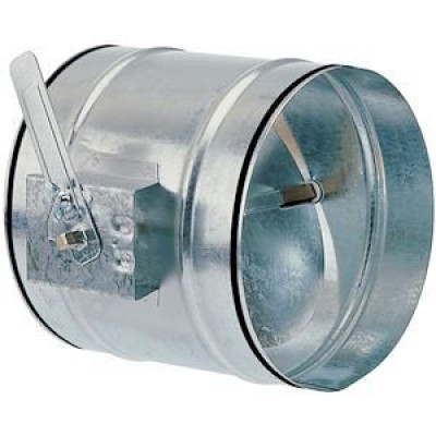 Registre de réglage galvanisé manuel et motorisable Ø400mm L130mm RR400 - ATLANTIC