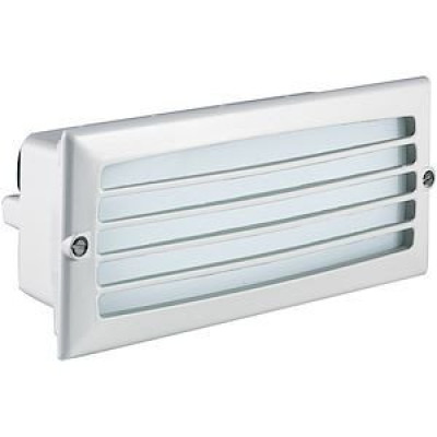 Luminaire encastré de mur extérieur Modèle 300G blanc E27 238x101x85mm unité 1940 - ARIC