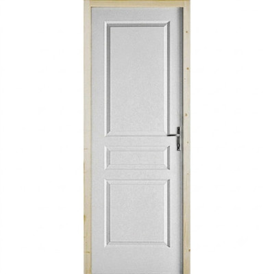 Bloc-porte BASIK * Prépeint Huisserie 72 ame alvéolaire 204x83 Gauche