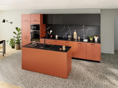 Porte Contour havane mat 76.7x59.7 cm