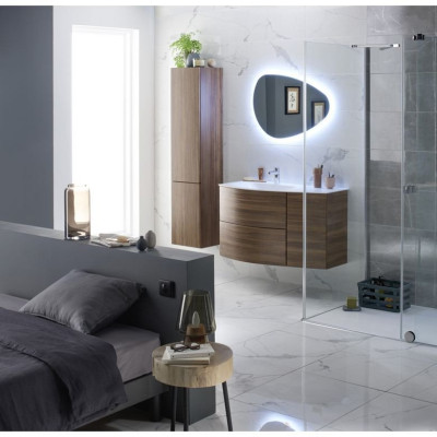 Miroir led IP44 GALILE Longueur 80 cm