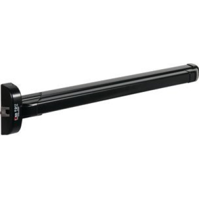 Barre anti-panique IDEA Push 1 point coupe-feu noire 840 mm ref. 942108455TA - ISEO