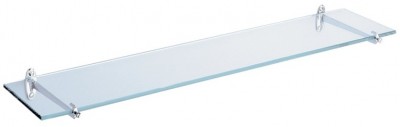 Tablette lavabo en verre 600x120mm