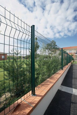 Panneau AXIS S maille 100x50 vert 2,48x1,50m  DIRIC