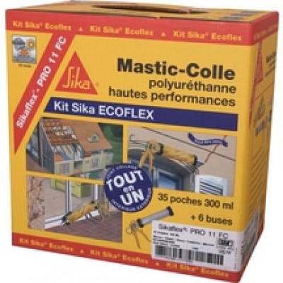 Kit SIKAFLEX 11FC ECOFLEX blanc carton de 35 recharges SIKA