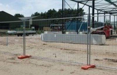 Clôture M300 sans plot avec collier 3,5x2m HERAS