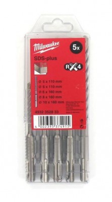 Coffret de 5 forets RX4 5x110mm MILWAUKEE ACCESSOIRES