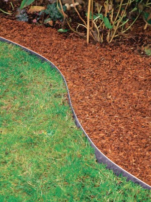 Bordure de pelouse en métal 13x118cm BELLISSA
