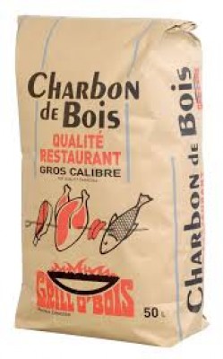 Charbon de bois restaurant 50l
