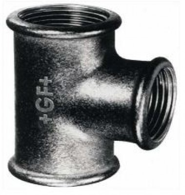 Té 130R femelle réduit galvanisé 20x12x20 SOFRECO