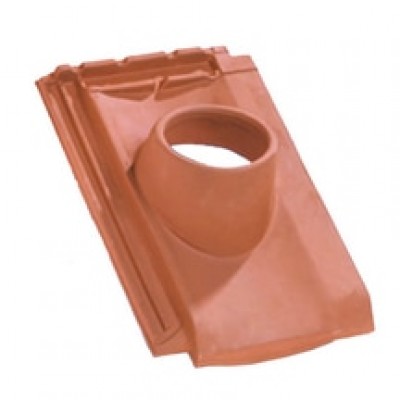 Tuile douille 203.32 diamètre 150mm H10 flammé rustique IMERYS TOITURE