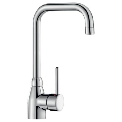 Mitigeur d'évier à bec orientable à poser sur plage hauteur 220mm DELABIE