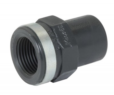 Réduction mixte taraudée femelle à coller diamètre 63mm 50x60mm NICOLL
