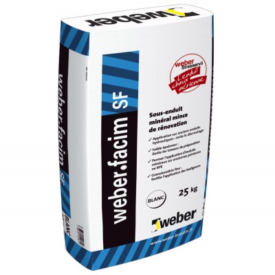 WEBER.FACIM SF sac de 25kg WEBER