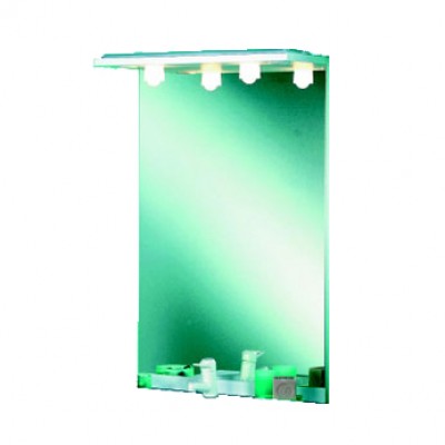 Miroir lumibloc 80 blanc AQUARINE