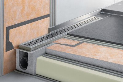 Caniveau KERDI LINE H 0,8m SCHLUTER SYSTEMS