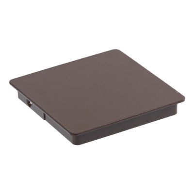 Chapeau plat galavanisé chocolat 14x106x106mm PIVETEAU SCIERIE