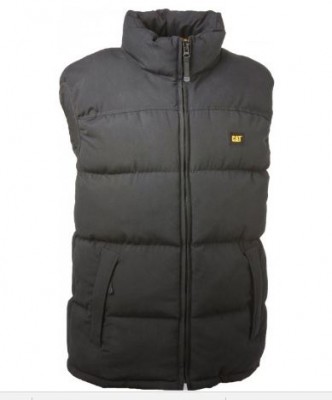 Gilet matelassé sans manches noir taille XL CATERPILLAR