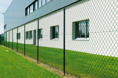 Poteau T Pro intermédiaire vert 30x4 1.2m de longueur DIRICKX