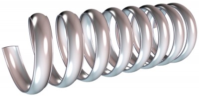 Bague spiral avec bord inox diamètre 100mm HILD