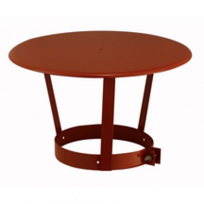 Chapeau pare pluie diamètre 180mm inox CPP180 POUJOULAT
