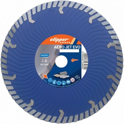 Disque diamant extreme universel turbo 12mmx230mm NORTON-CLIPPER