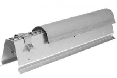 Faitage ventilé double pente zinc VM941 2m VMZINC