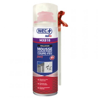 Mousse expansive 2 en 1 coupe feu NEC+ ILLBRUCK