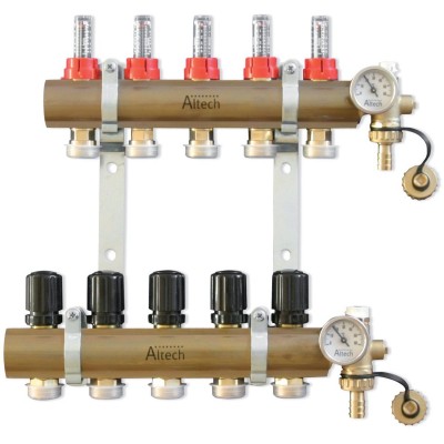 Collecteur prémonté complet 26x34 4 circuits ALTECH