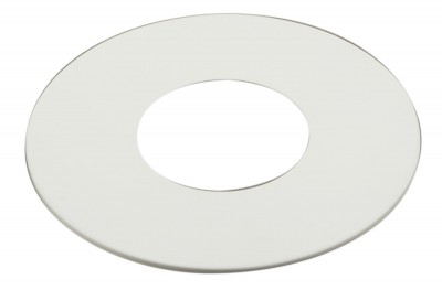 Oburateur pour finition plafond diamètre 150mm blanc mat OBTFP150 POUJOULAT