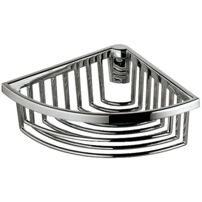Porte-éponge d'angle à fils amovible chromé KEUCO