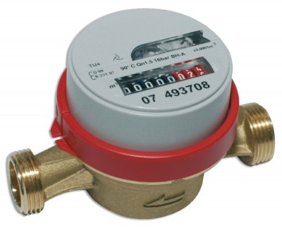 Compteur divisionnaire TU4 eau chaude non communicant 110mm 20x27 SCHLUMBERGER