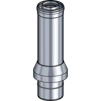 Sortie de toit inox 30 diamètre 80mm PGI STI30S80PGI POUJOULAT