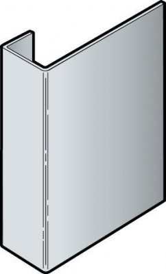 Profil de raccordement CEDRAL laqué aluminium C05 3m ETERNIT CEDRAL