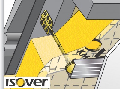 Suspente integra 2 20 - 24cm (boîte de 50) ISOVER SAINT GOBAIN