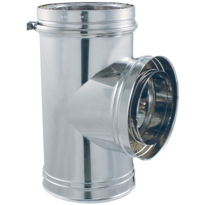 Té 90° nu DPZ/DPY D139 série I-CUBE ISOTIP-JONCOUX