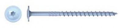 Vis agglo 8.0x200mm boite de 50 VIPORT tête large acier zingué module fraisage pointe autoforeuse bleu