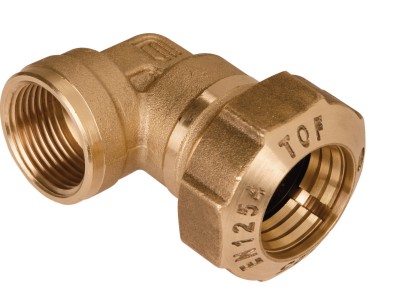 Coude TOF femelle PE50 40x49mm