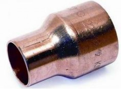 Manchon cuivre réduit femelle/femelle diamètres 18/14mm sachet de 10