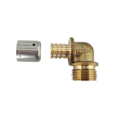 Coude mâle diamètre nominal 20 15x21 ACOME