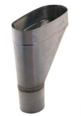 Cuvette branchement jambon zinc naturel diamètre 80mm RHEINZINK