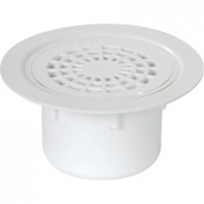 Siphon sol plastique grille PVC verticale SITARV NICOLL
