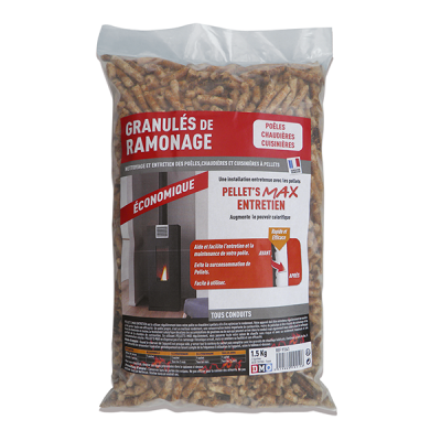 Granulé de ramonage pour poêle à pellet DMO