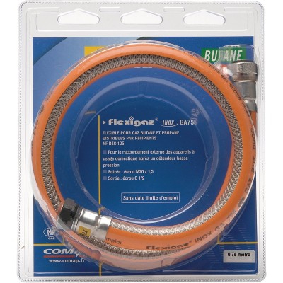 Flexigaz inox BUPRO 1,00m CLESSE