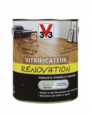 Vitrificateur rénovation chêne moyen satin 2,5l V33